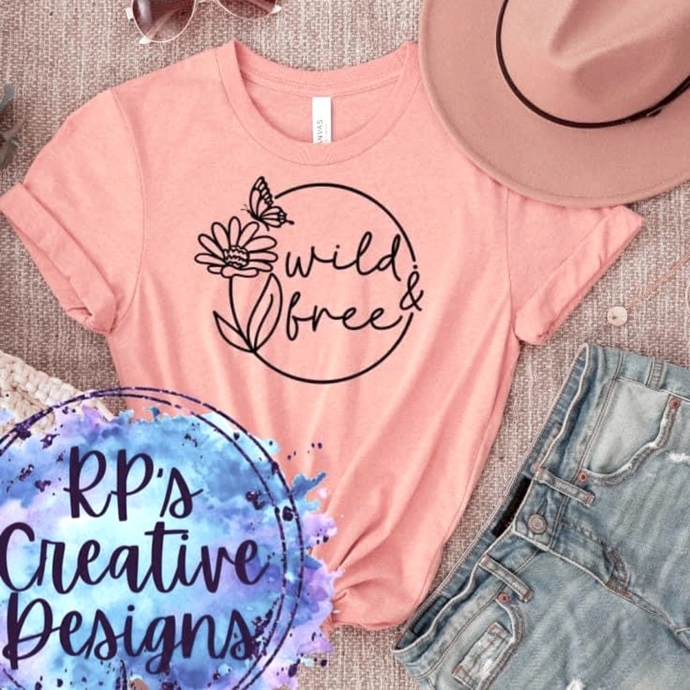 New! Wild & Free Tee